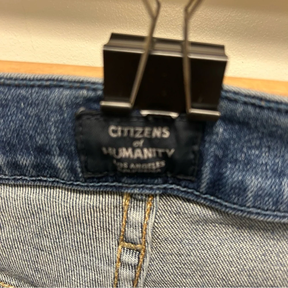 Citizens of Humanity Harlow High Rise Slim Denim Jeans Size 29 - Picture 7 of 12